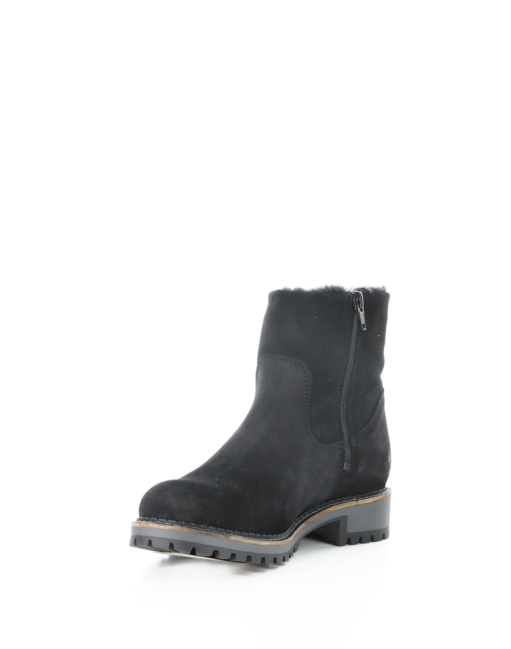 Calib Black Round Toe Boots