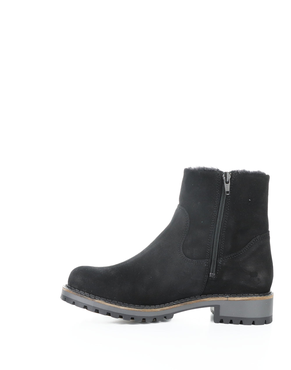 Calib Black Round Toe Boots