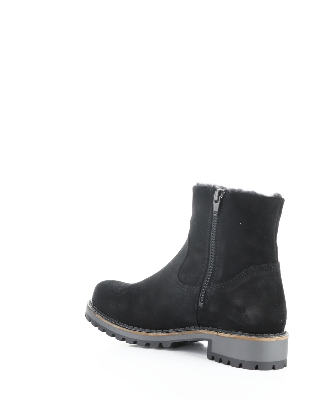 Calib Black Round Toe Boots