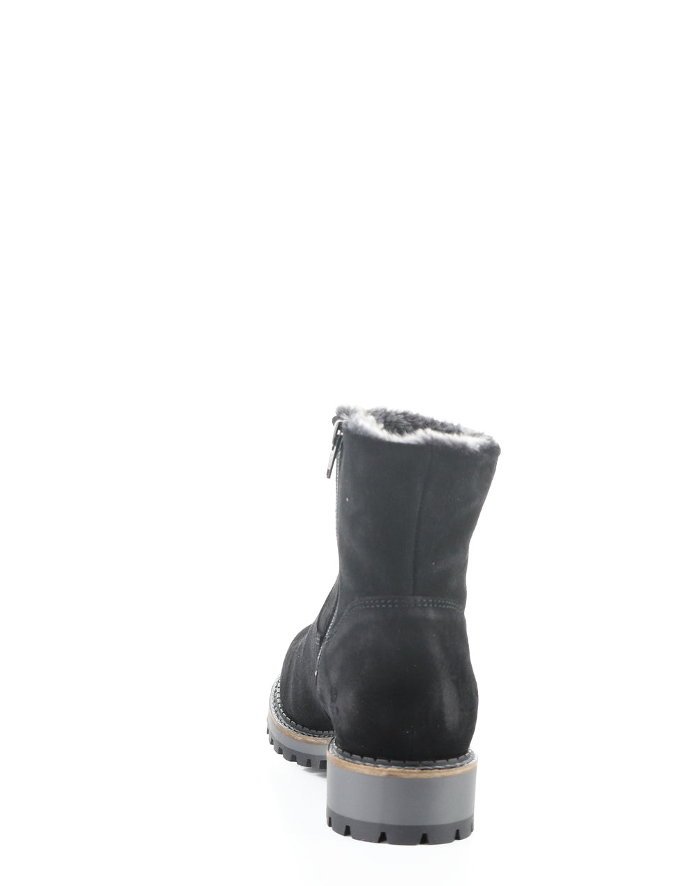 Calib Black Round Toe Boots