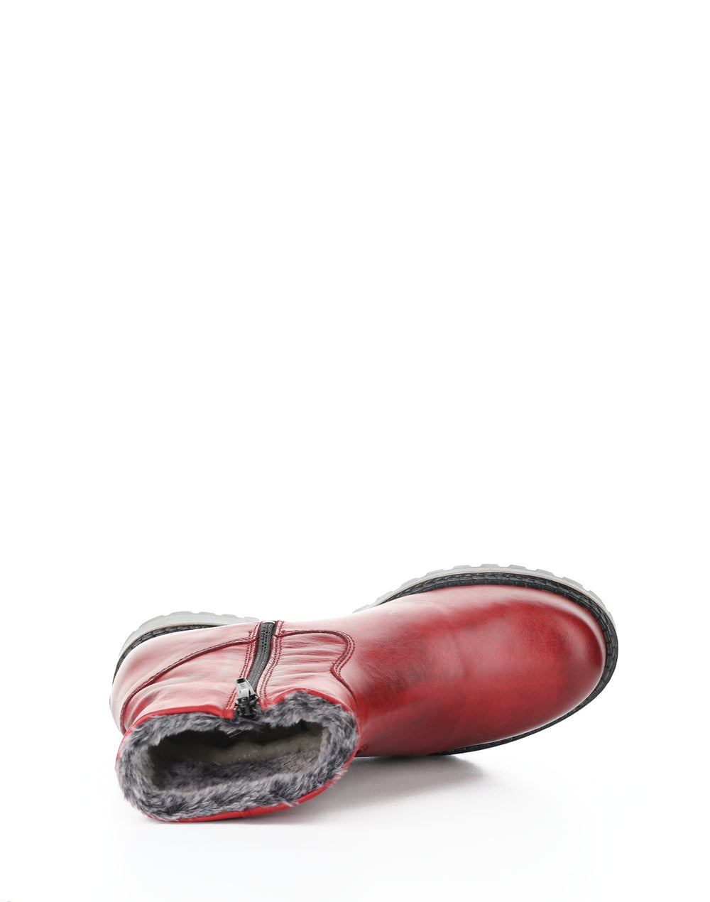 CALIB RED BRUSHFEEL/FATARA FAUXFUR