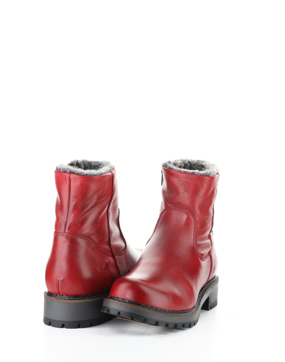 CALIB RED BRUSHFEEL/FATARA FAUXFUR
