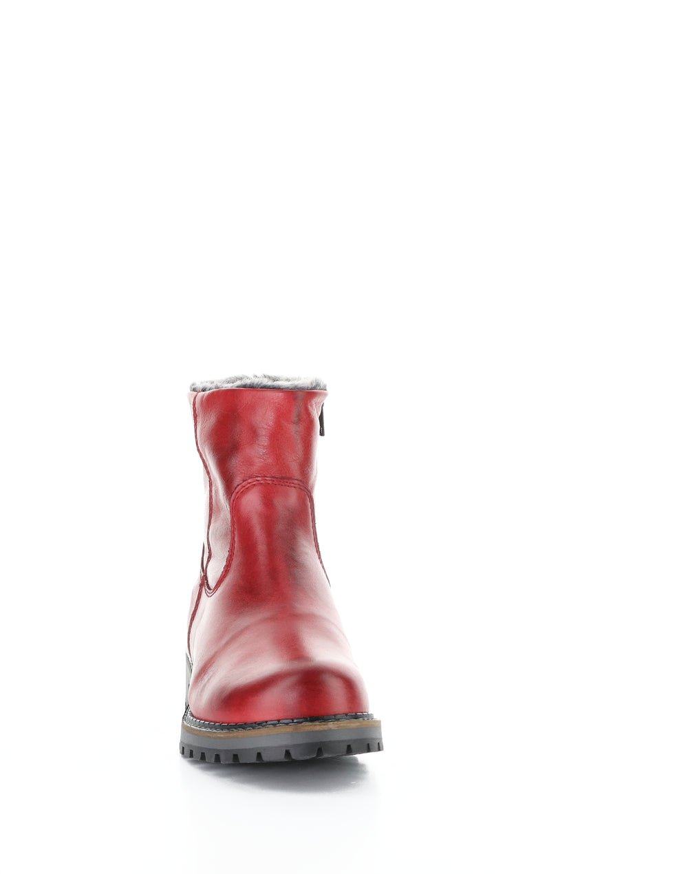 CALIB RED BRUSHFEEL/FATARA FAUXFUR