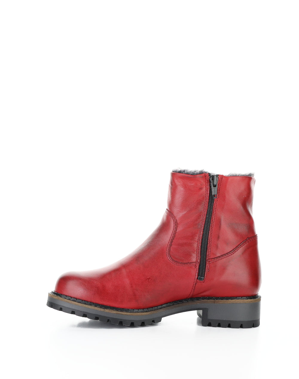 CALIB RED BRUSHFEEL/FATARA FAUXFUR