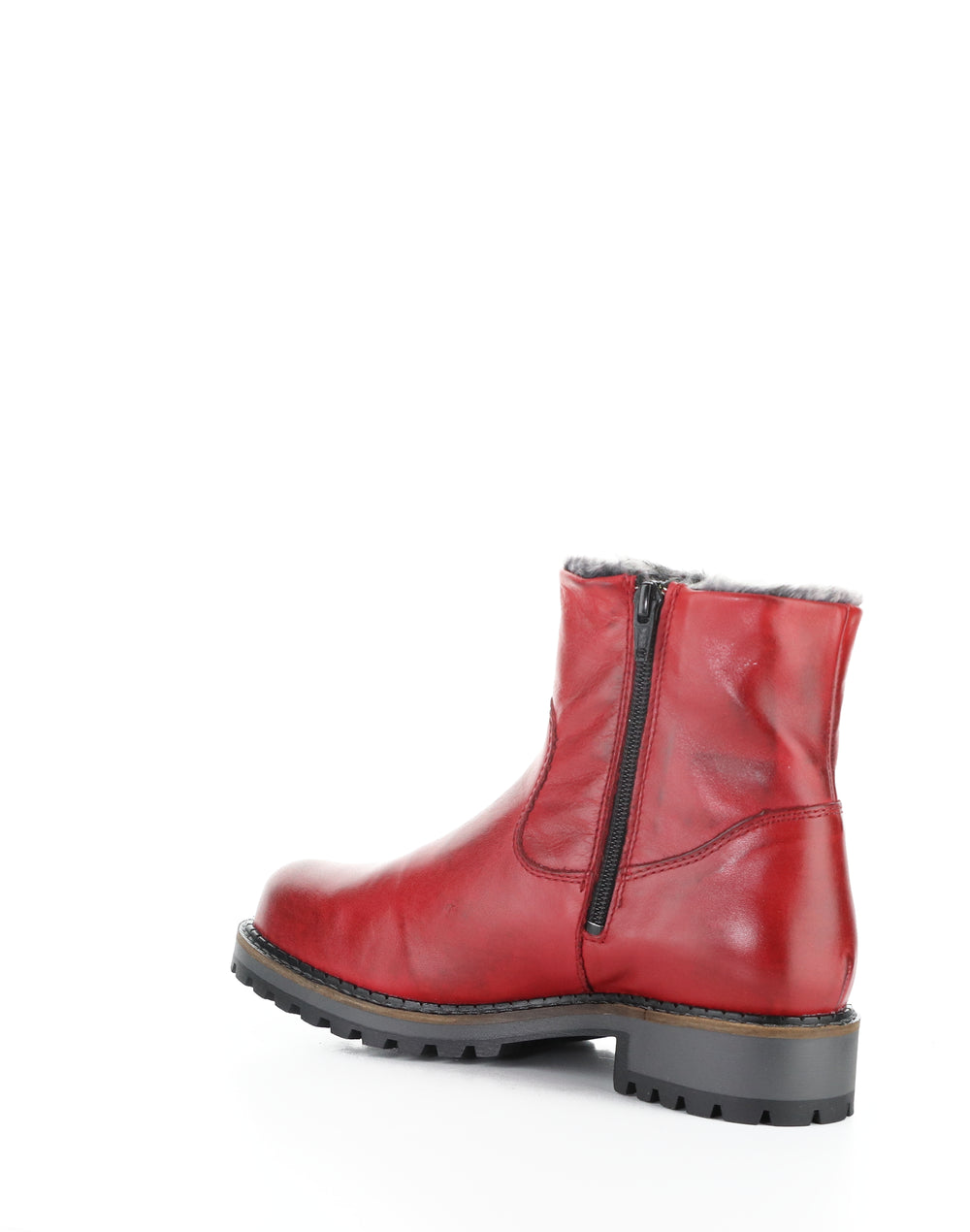 CALIB RED BRUSHFEEL/FATARA FAUXFUR