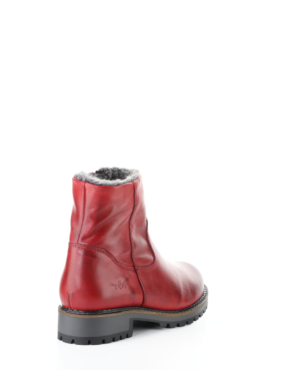 CALIB RED BRUSHFEEL/FATARA FAUXFUR