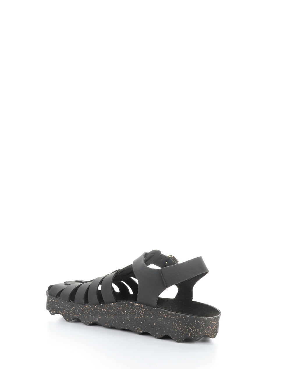 CALIX277ASP 000 BLACK Round Toe Sandals