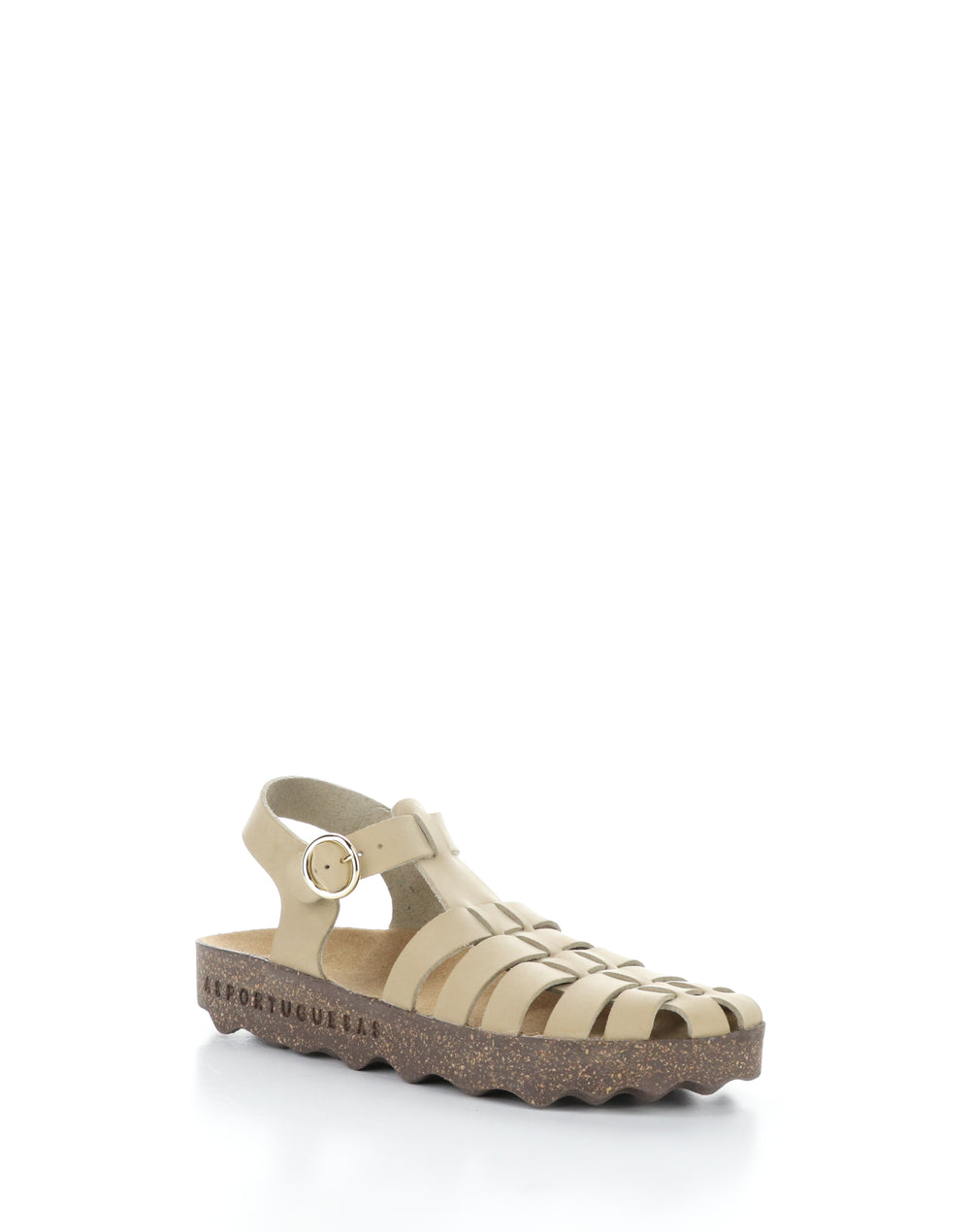 CALIX277ASP 001 BEIGE Round Toe Sandals
