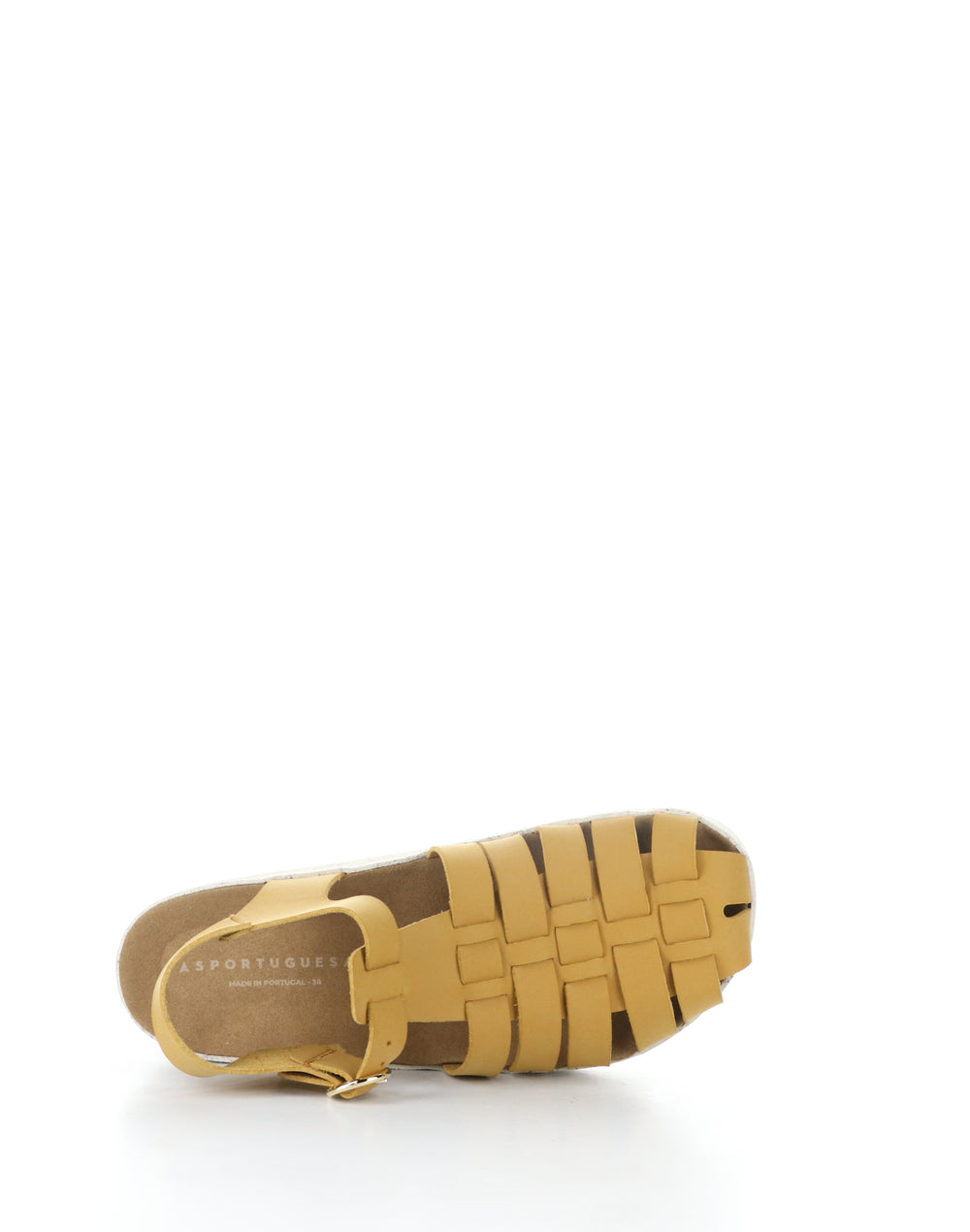 CALIX277ASP 002 CAMEL Round Toe Sandals