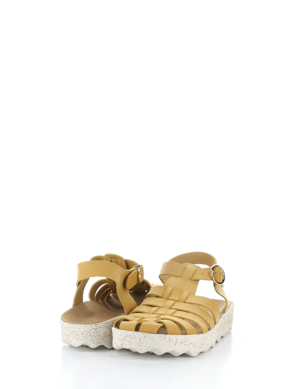 CALIX277ASP 002 CAMEL Round Toe Sandals