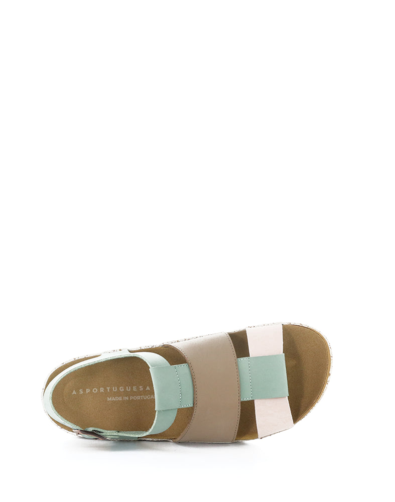 Calla329Asp 005 Multi Mint Eco Nubuck