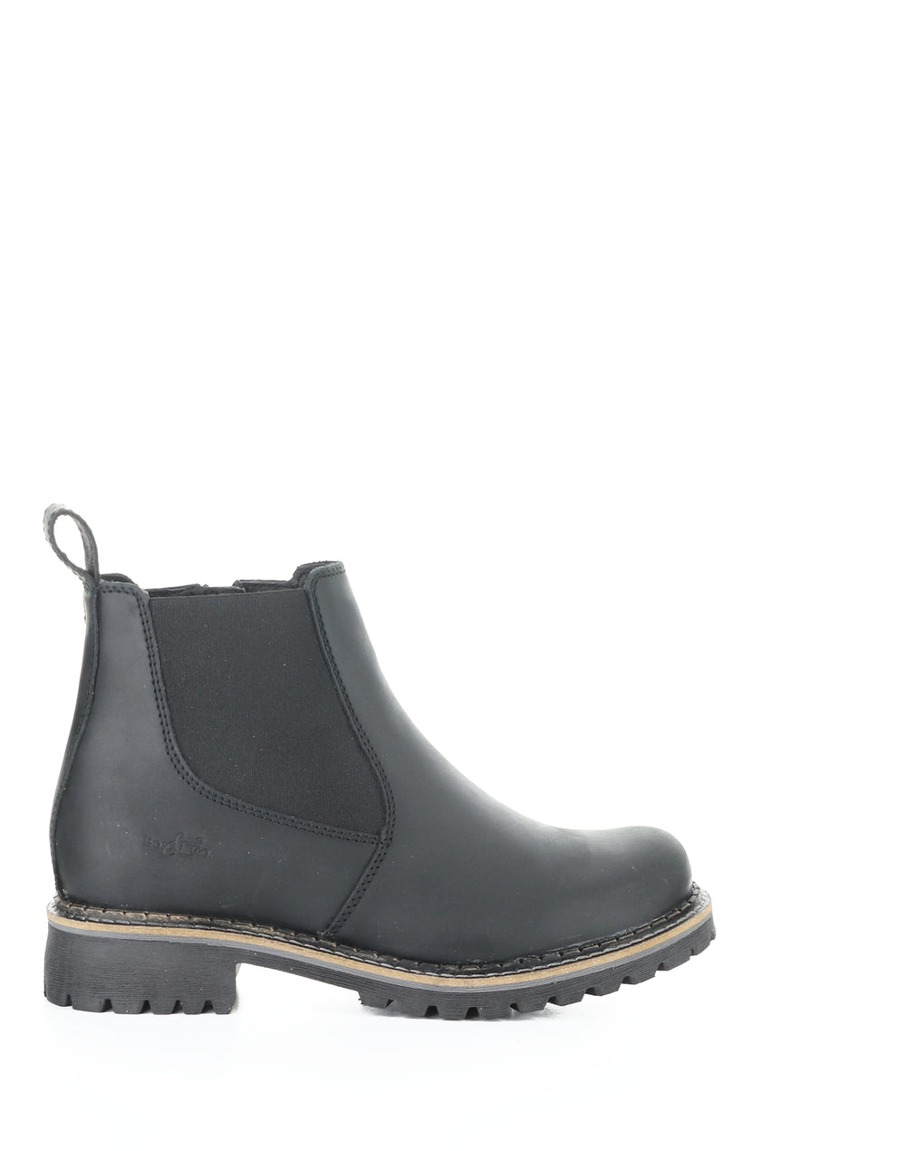 Camden Black Round Toe Boots