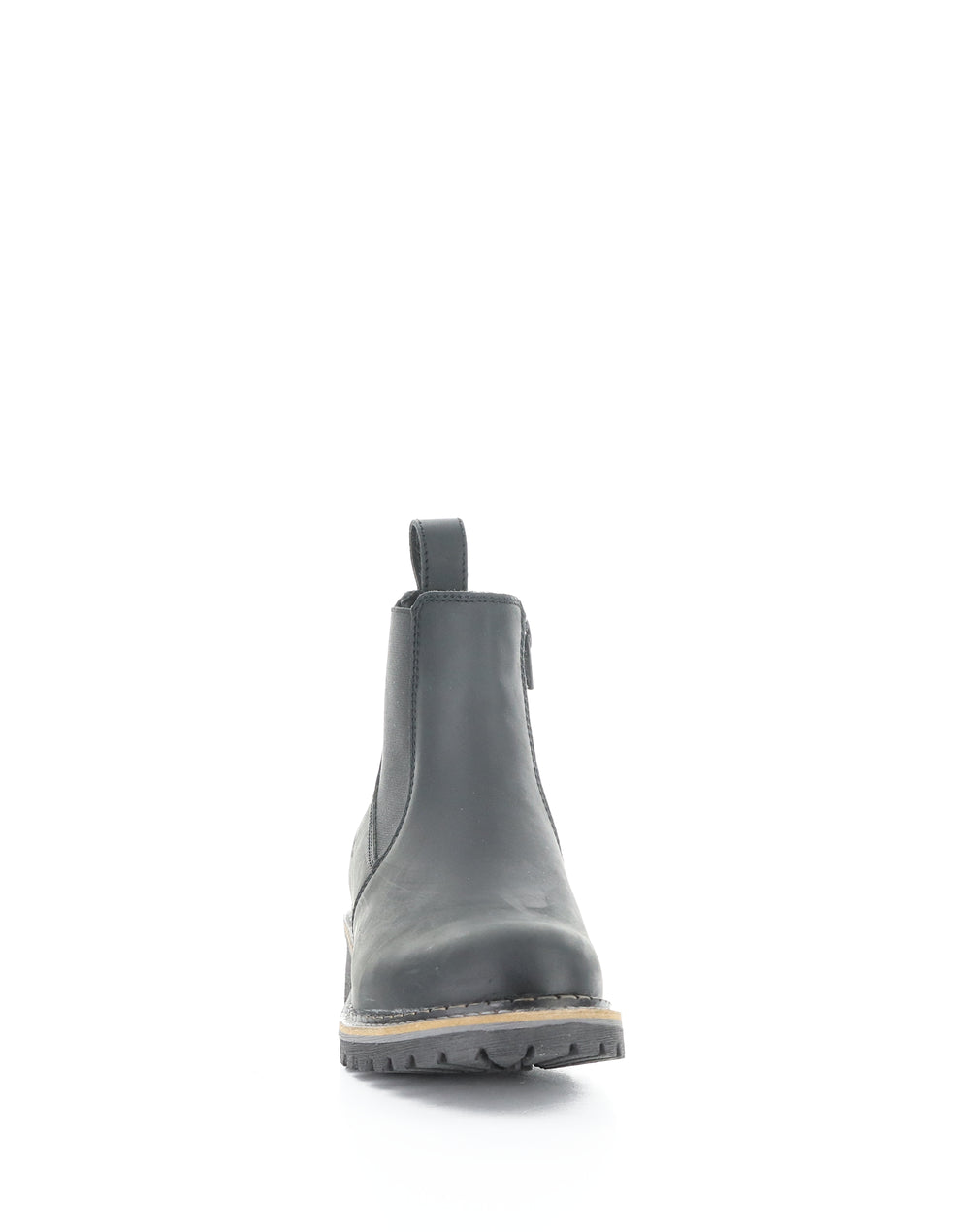 Camden Black Round Toe Boots