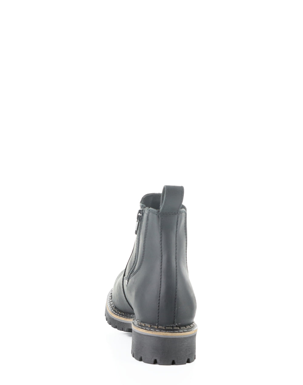 Camden Black Round Toe Boots