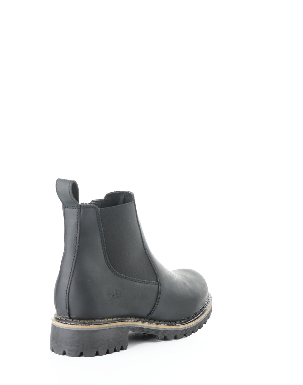 Camden Black Round Toe Boots