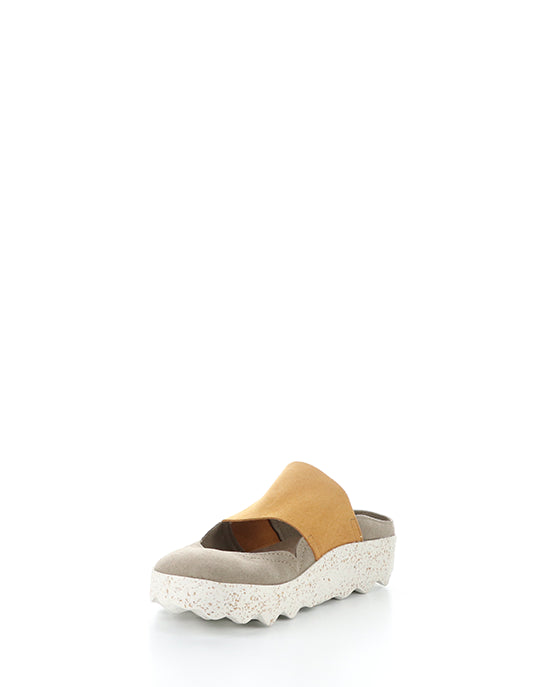CANA176ASP 009 TAUPE/CAMEL FAUX SUEDE