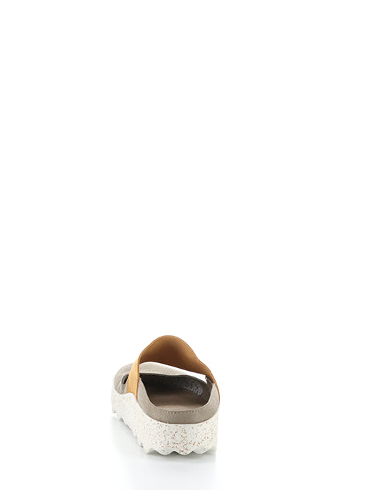 CANA176ASP 009 TAUPE/CAMEL FAUX SUEDE