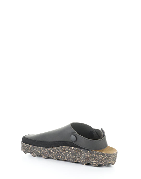 CHUCK307ASP 000 BLACK ECO NUBUCK