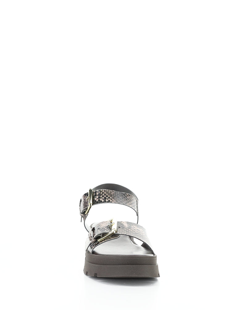 Cinder Taupe Python Print