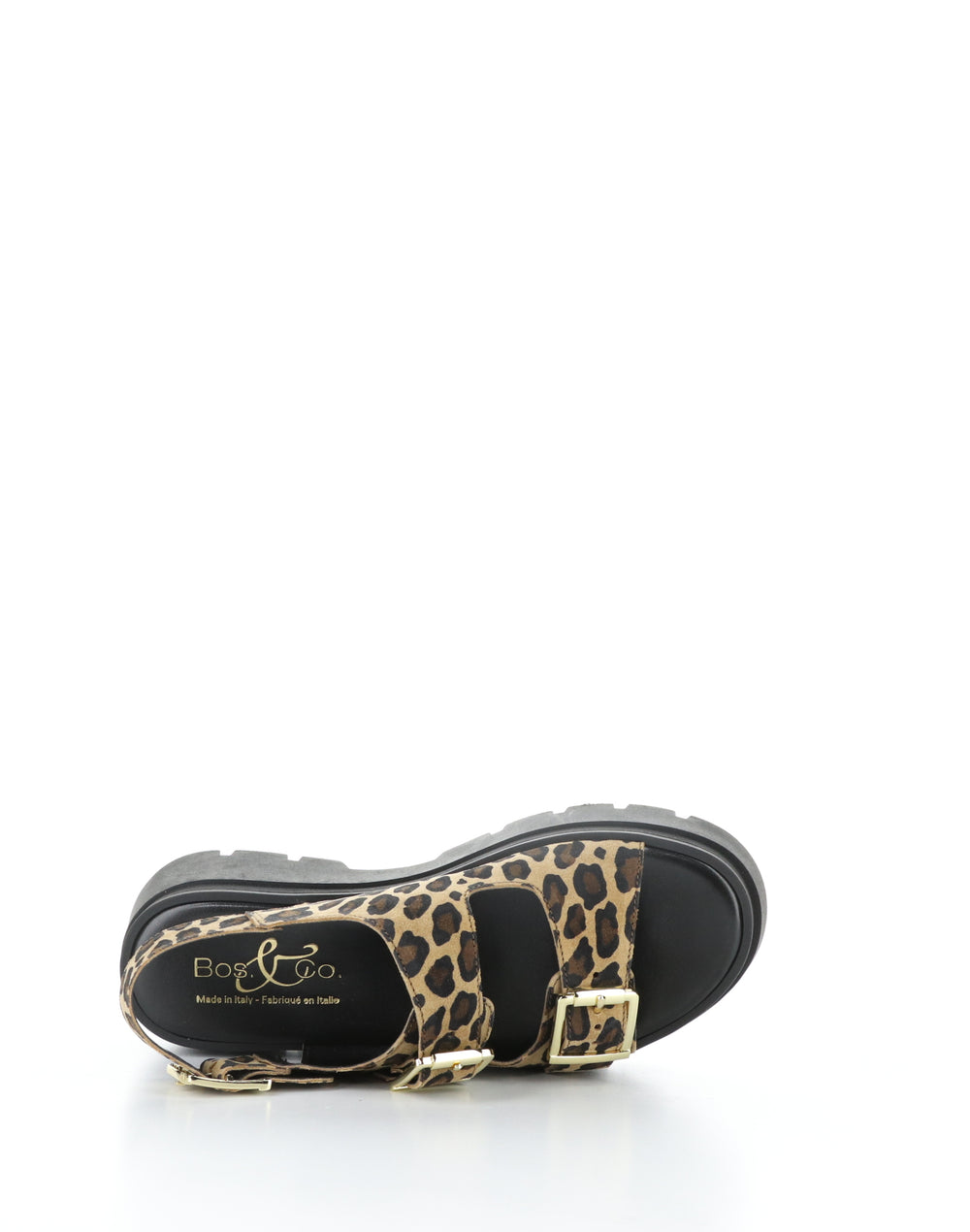 CIPHER LEOPARD Round Toe Sandals