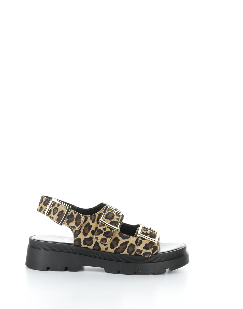 CIPHER LEOPARD Round Toe Sandals