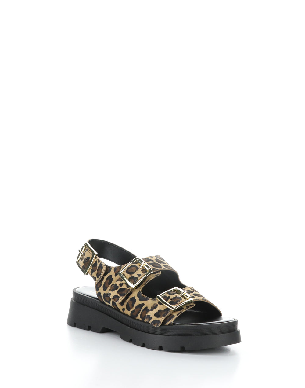 CIPHER LEOPARD Round Toe Sandals