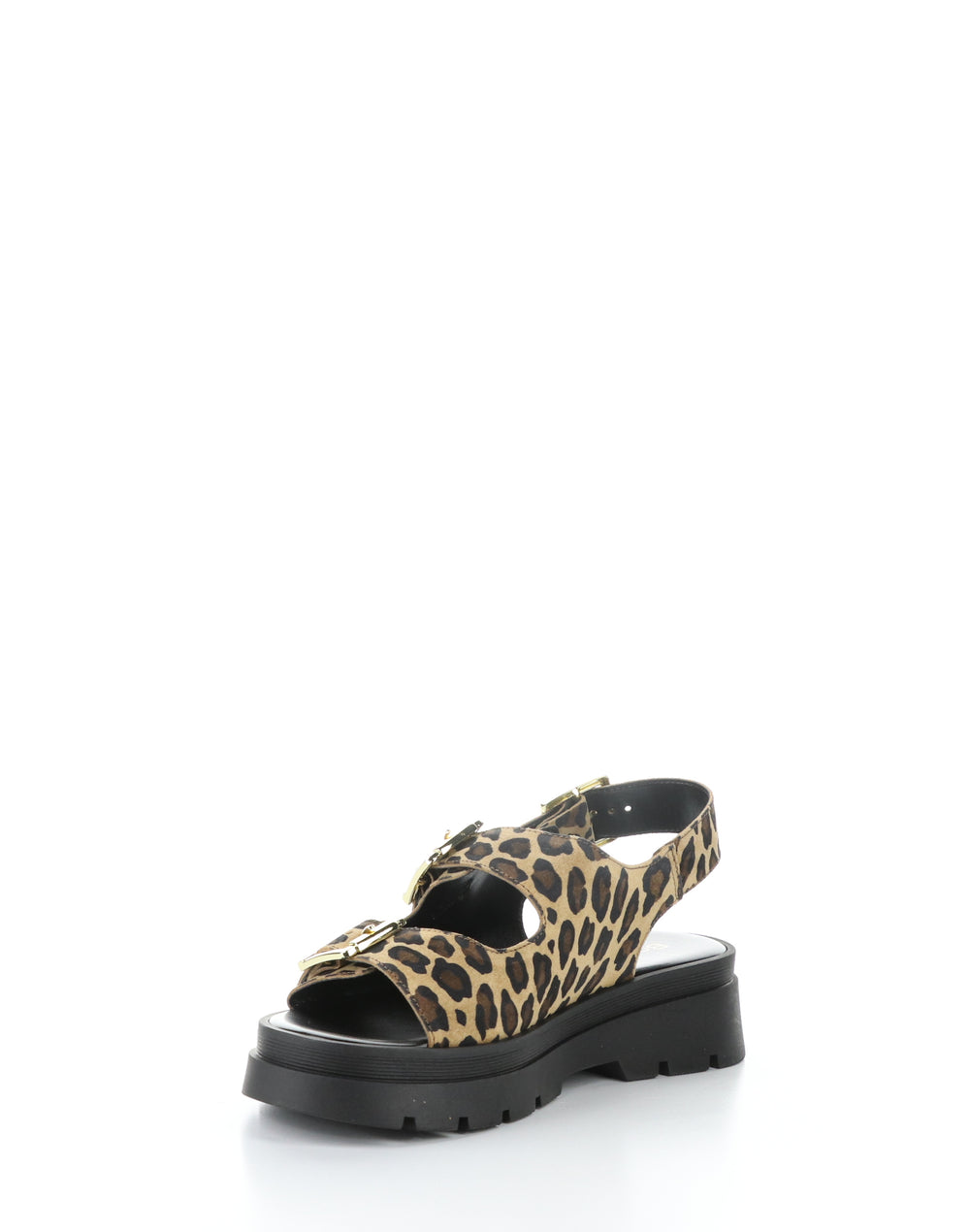 CIPHER LEOPARD Round Toe Sandals