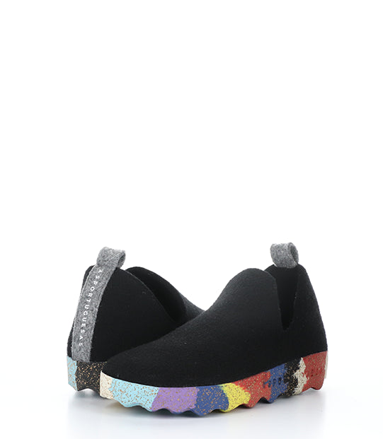 City003Asp 050 Black/Multi Tweed/Felt