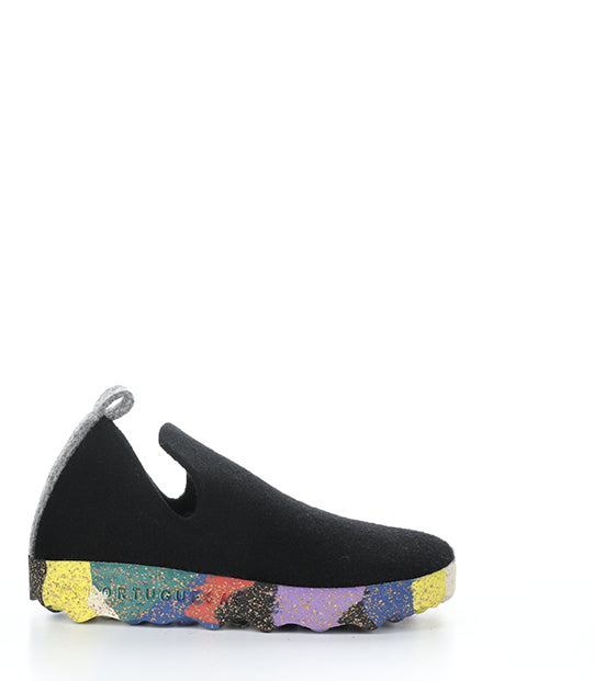 City003Asp 050 Black/Multi Tweed/Felt