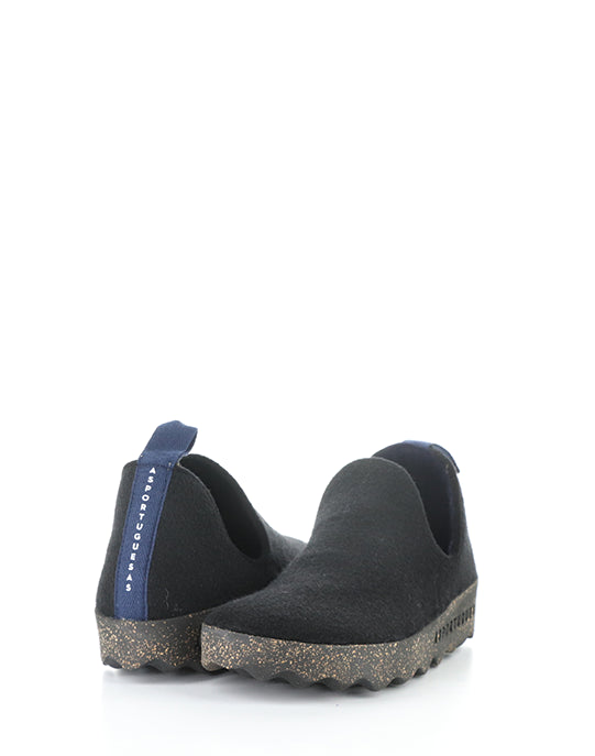 CITY Black Round Toe Shoes|CITY Chaussures �� Bout Rond in Noir