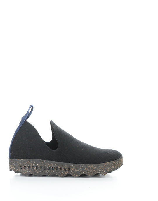 CITY Black Round Toe Shoes|CITY Chaussures �� Bout Rond in Noir