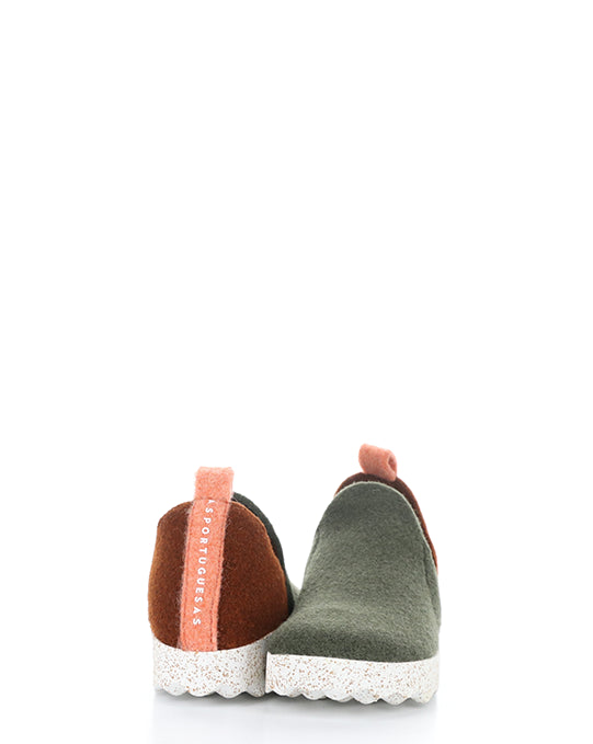 City086Asp 000 Mil Grn/Brn/Tang Tweed/Felt