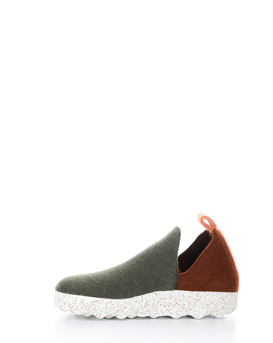 City086Asp 000 Mil Grn/Brn/Tang Tweed/Felt