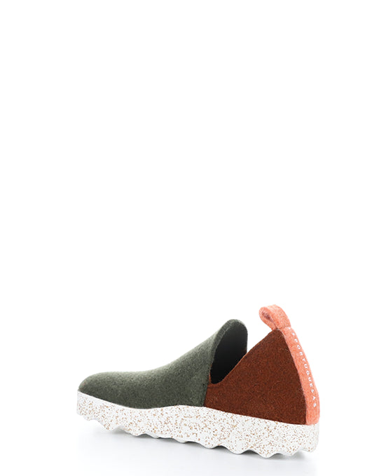 City086Asp 000 Mil Grn/Brn/Tang Tweed/Felt