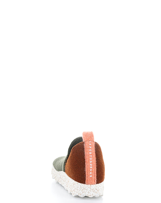 City086Asp 000 Mil Grn/Brn/Tang Tweed/Felt