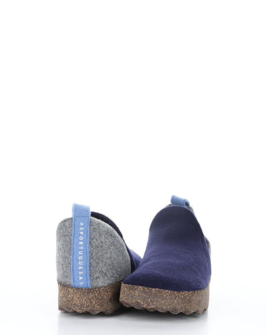 City086Asp 002 Navy/Conc/Bblue Tweed/Felt