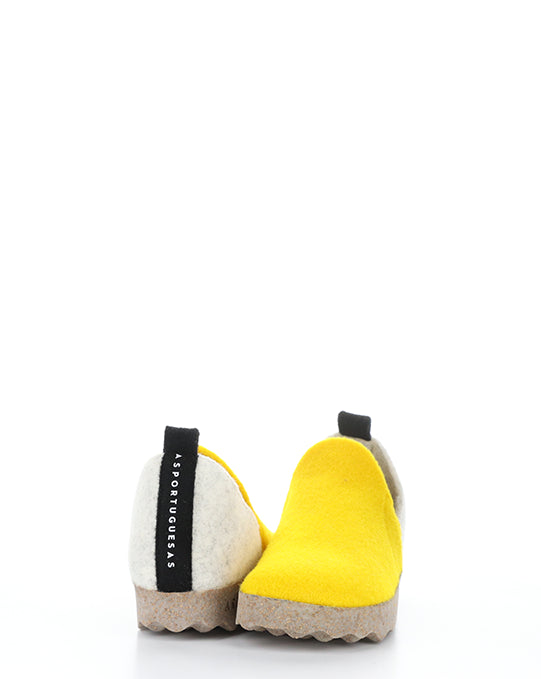 City086Asp 003 Yellow/Owht/Blk Tweed/Felt