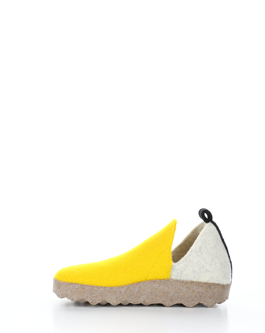 City086Asp 003 Yellow/Owht/Blk Tweed/Felt