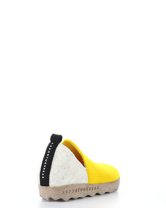 City086Asp 003 Yellow/Owht/Blk Tweed/Felt