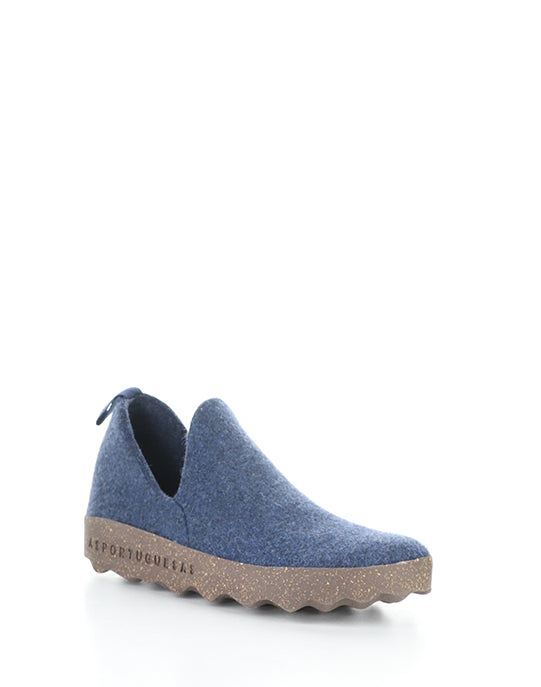 CITY Blue Round Toe Shoes
