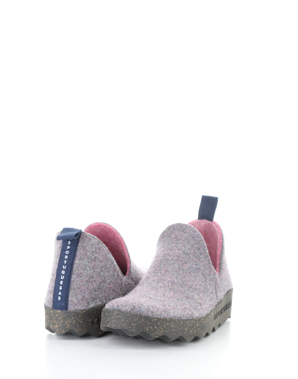 CITY 097 GREY/PINK Round Toe Shoes