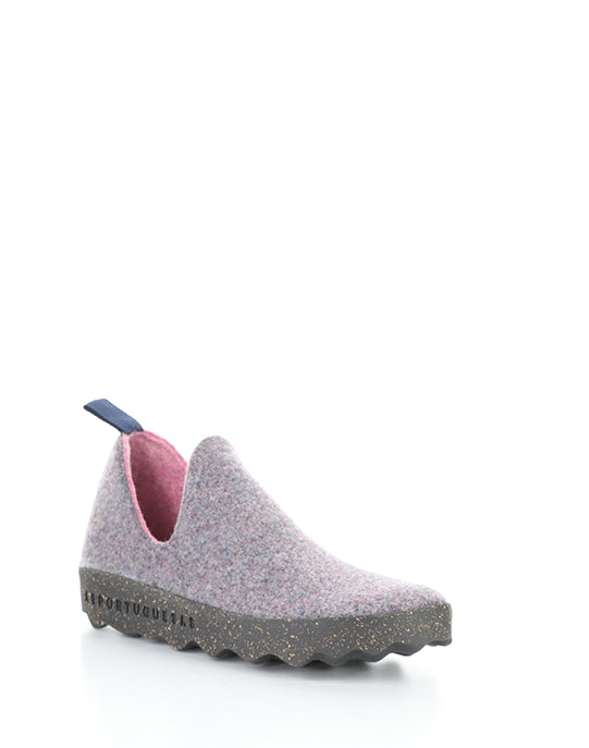City 097 Grey/Pink Round Toe Shoes