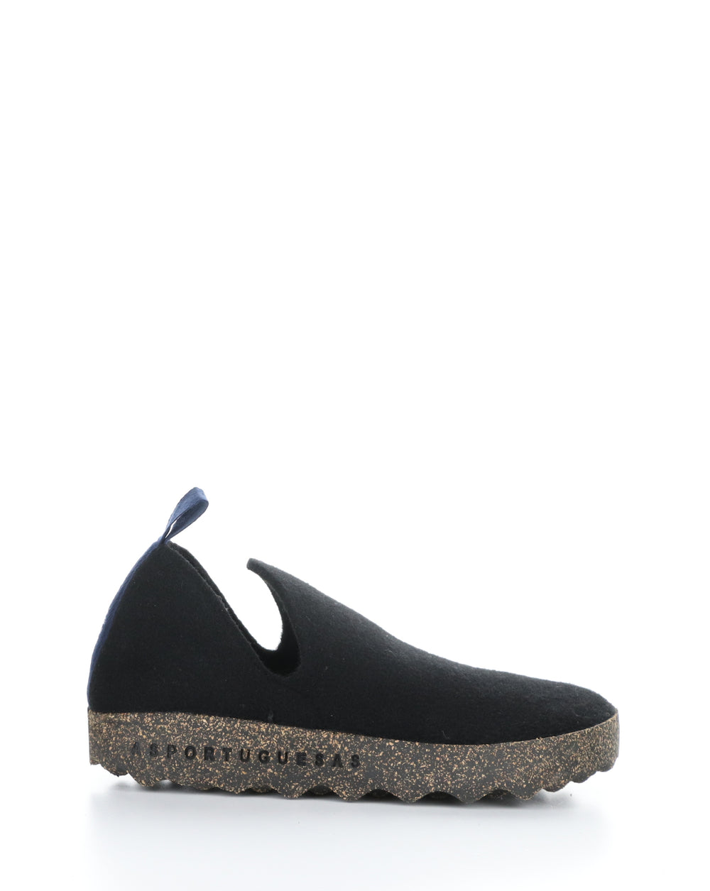 Citym Black Round Toe Shoes