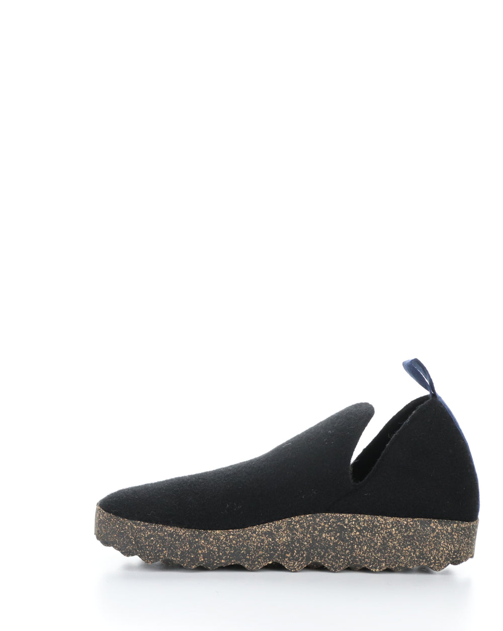Citym Black Round Toe Shoes