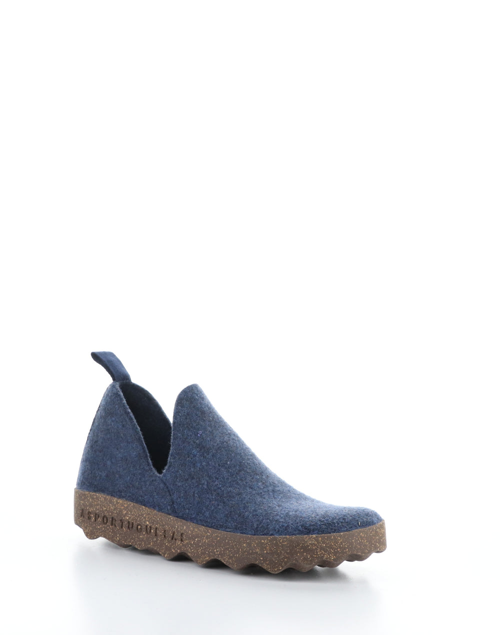 Citym Blue Round Toe Shoes