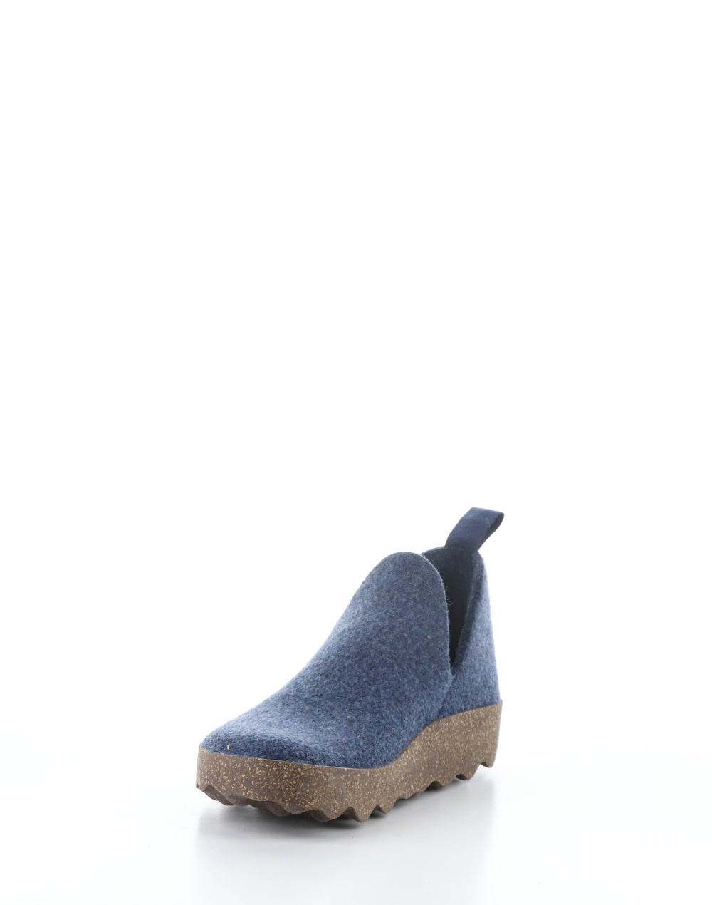 Citym Blue Round Toe Shoes