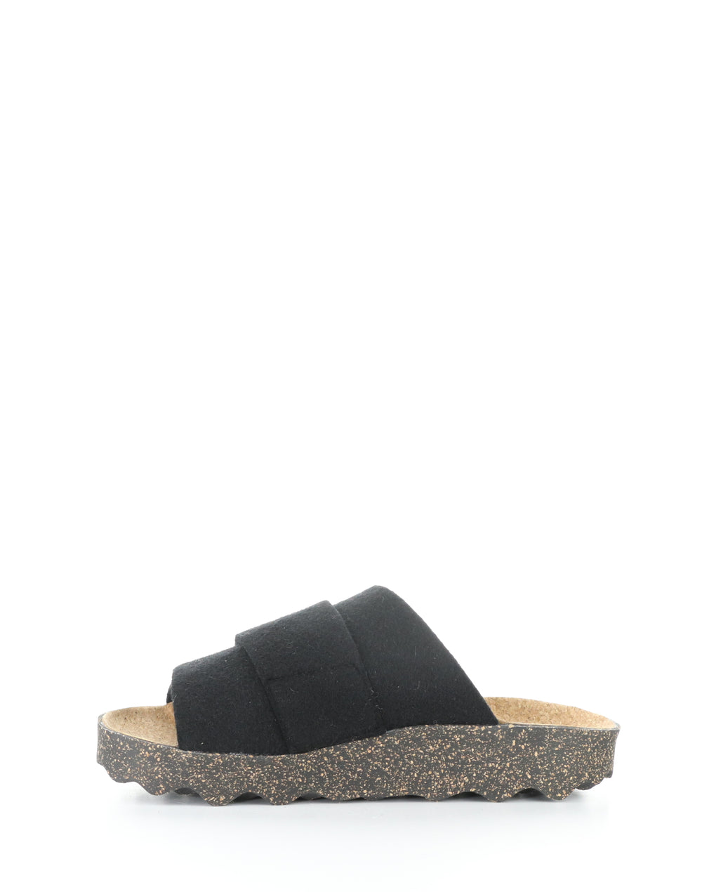 Clavi305Asp 001 Black Round Toe Shoes