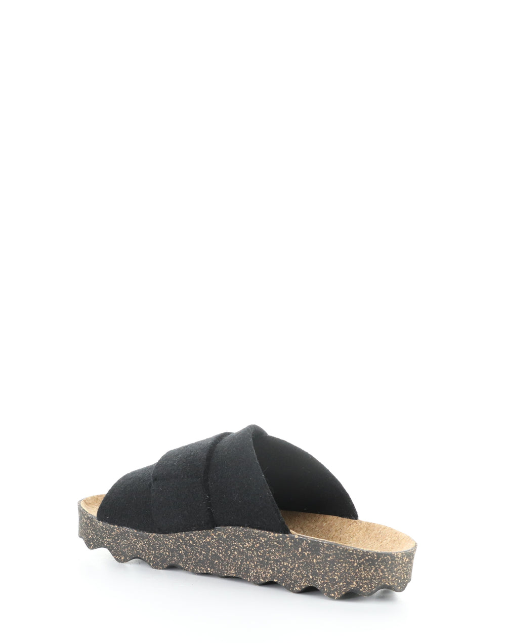Clavi305Asp 001 Black Round Toe Shoes