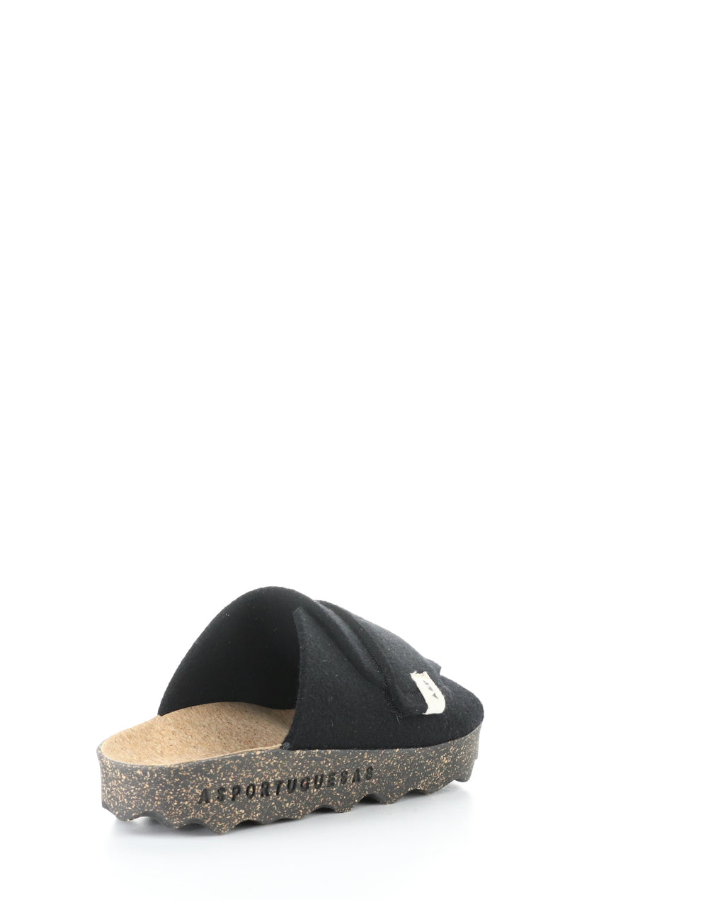 Clavi305Asp 001 Black Round Toe Shoes