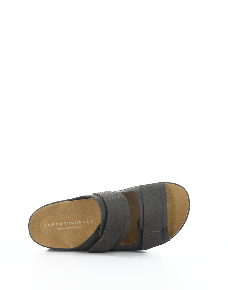 CLEEK304ASP 009 BLACK BIO SUEDE